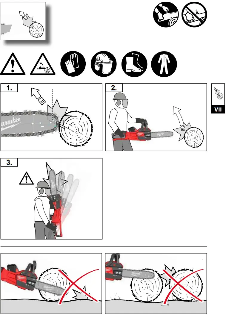 milwaukee M18 FCHS Cordless Chainsaw - fig 16