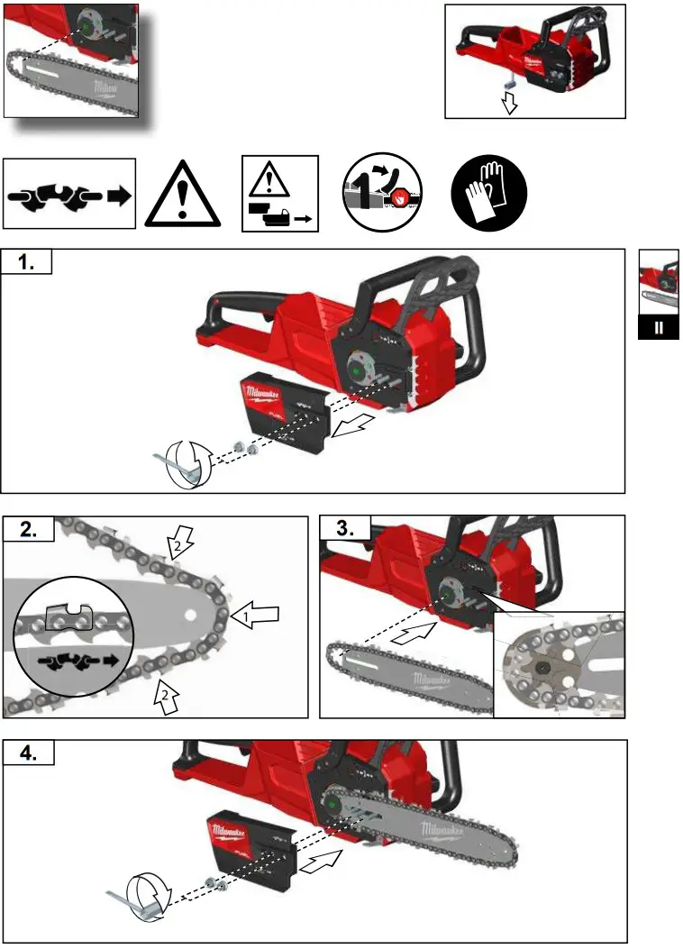 milwaukee M18 FCHS Cordless Chainsaw - fig 6