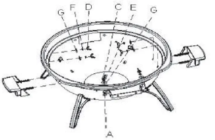 Homewell HMW GR103 Tabletop Electric Indoor and Outdoor Grill - Step 3