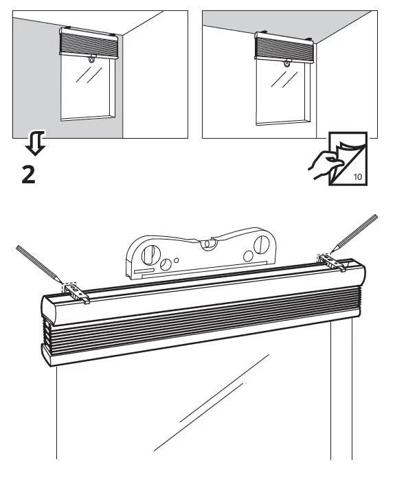 IKEA-10093463-HOPPVALS-Cellular-Blind-Grey-fig-4