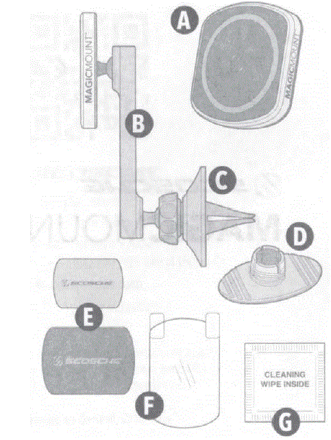 SCOSCHE-142MP2ODVM-MagicMount-Pro2-4-In-1-Magnetic-Vent-or-Dash-Mount-fig-1