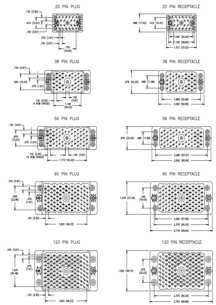 EDAC 516 Series Rack and Panel Connector - Icon10