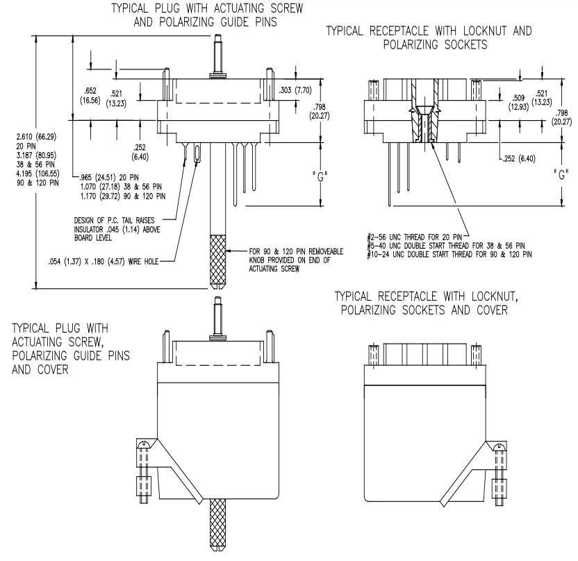 EDAC 516 Series Rack and Panel Connector - Icon9