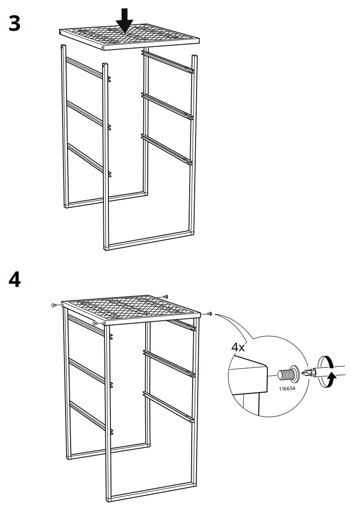 IKEA 103 261 78 LENNART Drawer Unit -Figure 1