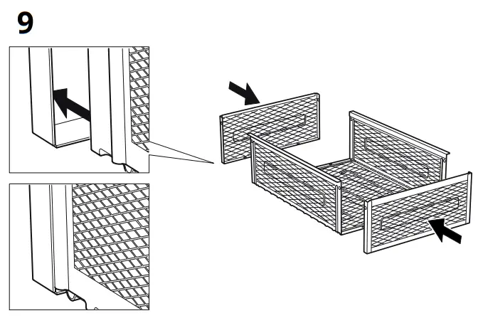 IKEA 103 261 78 LENNART Drawer Unit -Figure4