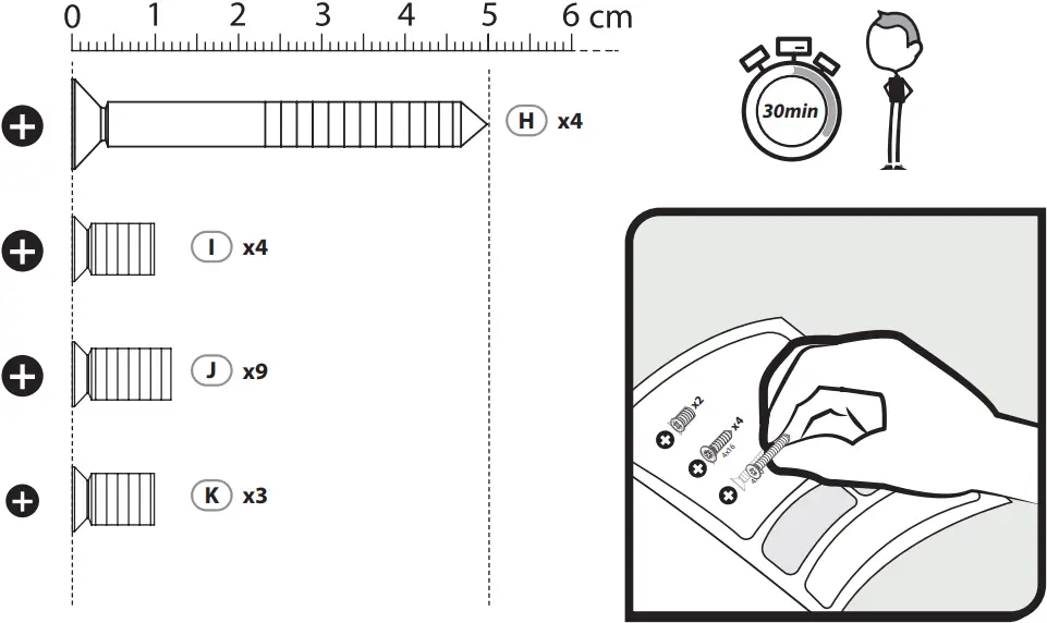 Inspire 36304897 Villar 106cm Ceiling Fan with Light - a3
