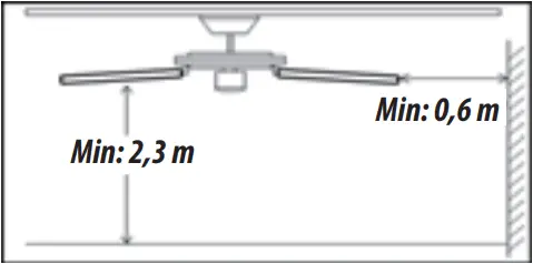 Inspire 36304897 Villar 106cm Ceiling Fan with Light - b2