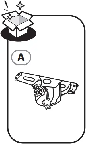 Inspire 36304897 Villar 106cm Ceiling Fan with Light - c1