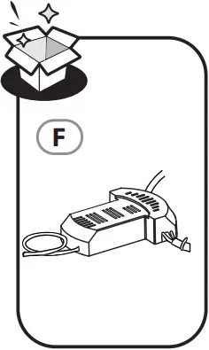 Inspire 36304897 Villar 106cm Ceiling Fan with Light - c13