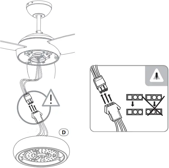 Inspire 36304897 Villar 106cm Ceiling Fan with Light - c22