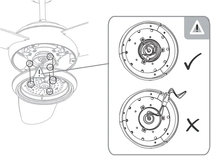Inspire 36304897 Villar 106cm Ceiling Fan with Light - c23