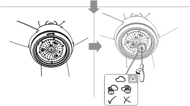 Inspire 36304897 Villar 106cm Ceiling Fan with Light - c24