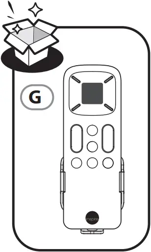 Inspire 36304897 Villar 106cm Ceiling Fan with Light - d1