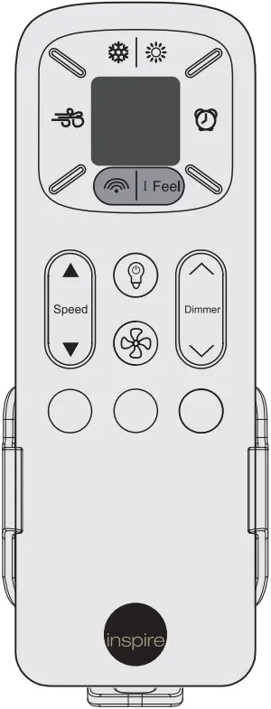 Inspire 36304897 Villar 106cm Ceiling Fan with Light - d13