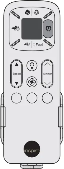 Inspire 36304897 Villar 106cm Ceiling Fan with Light - d15