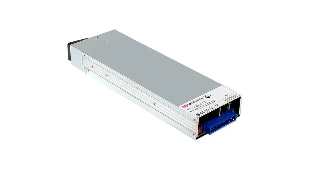 Mean Well Dbr-3200 Rack Mountable Front End Battery Charger Instruction Manual Mean Well Dbr-3200 Rack Mountable Front End Battery Charger Instruction Manual
