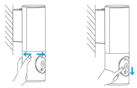 EZVIZ LC3 Security Camera - Adjust camera module's angle