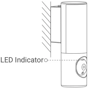 EZVIZ LC3 Security Camera - Confirm the camera has power