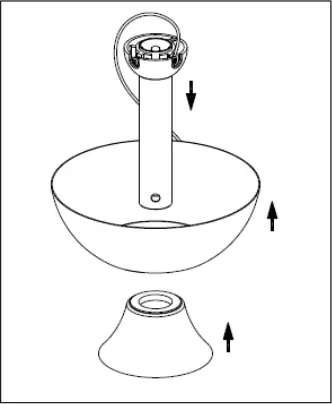 Orbegozo CPB 123105 - FAN INSTALLATION 4