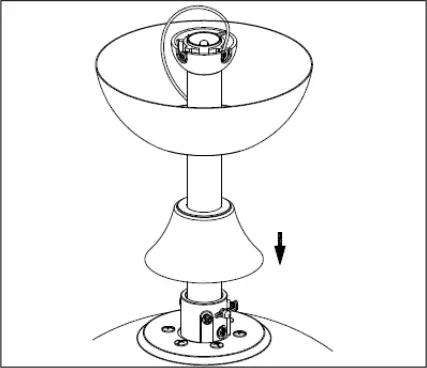 Orbegozo CPB 123105 - FAN INSTALLATION 7