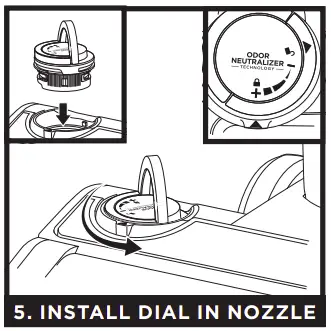 ODOR CARTRIDGE REPLACEMENT