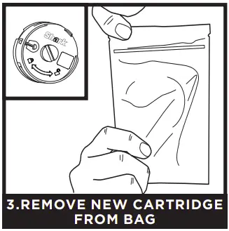 ODOR CARTRIDGE REPLACEMENT