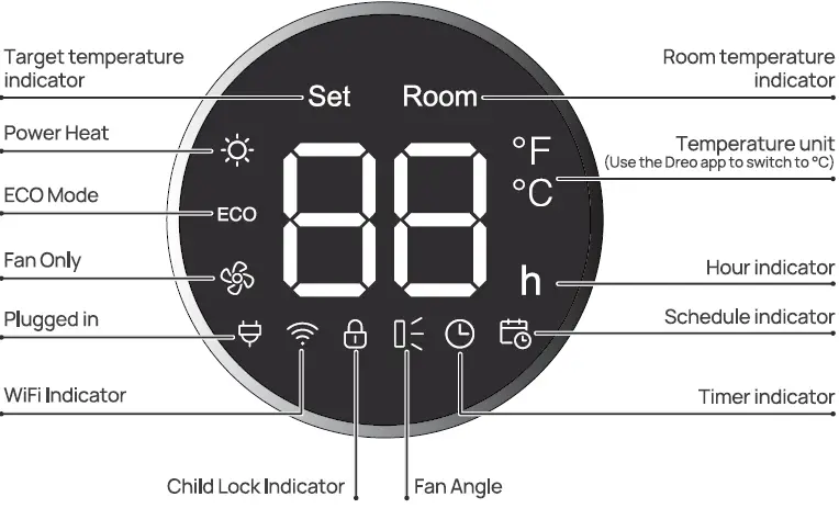 DREO -HSH009 -Smart -Wall -Mounted -Heater - 26