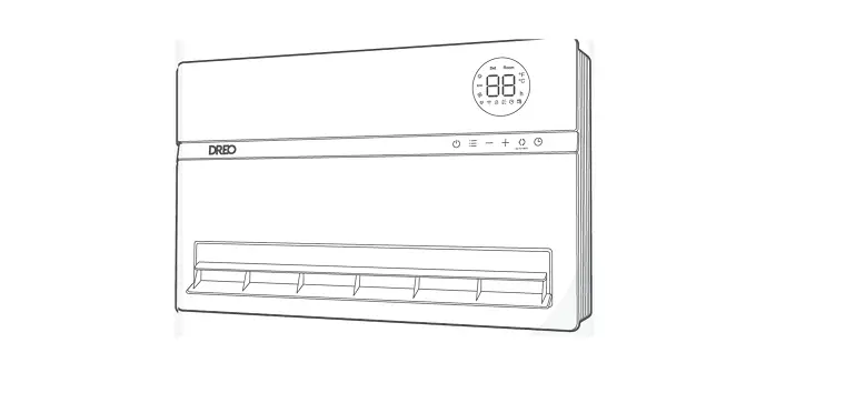 Dreo Hsh009 Smart Wall Mounted Heater User Manual Dreo Hsh009 Smart Wall Mounted Heater User Manual
