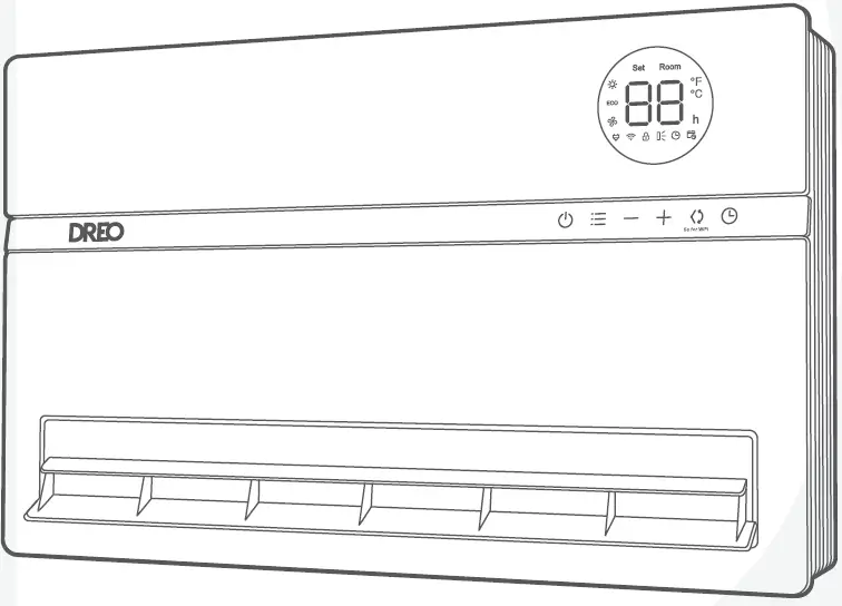 DREO -HSH009 -Smart -Wall -Mounted -Heater - PRODUCT IMAGE