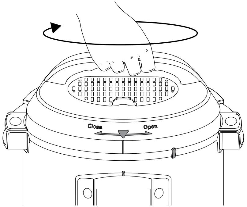 Instant Pot PRO Multi Use Pressure Cooker - clockwise