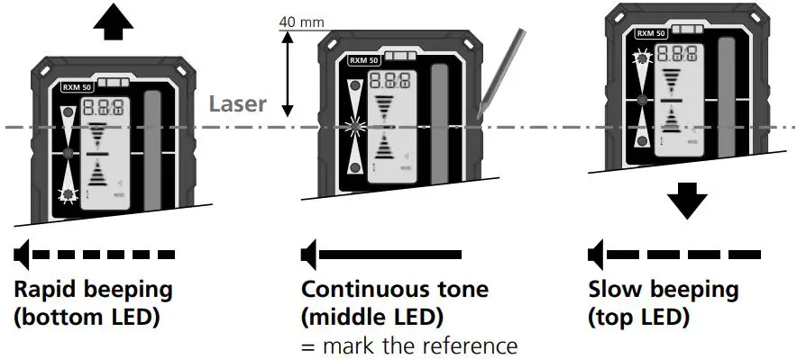 Laserliner RangeXtender M50 Laser Receiver-FIG11