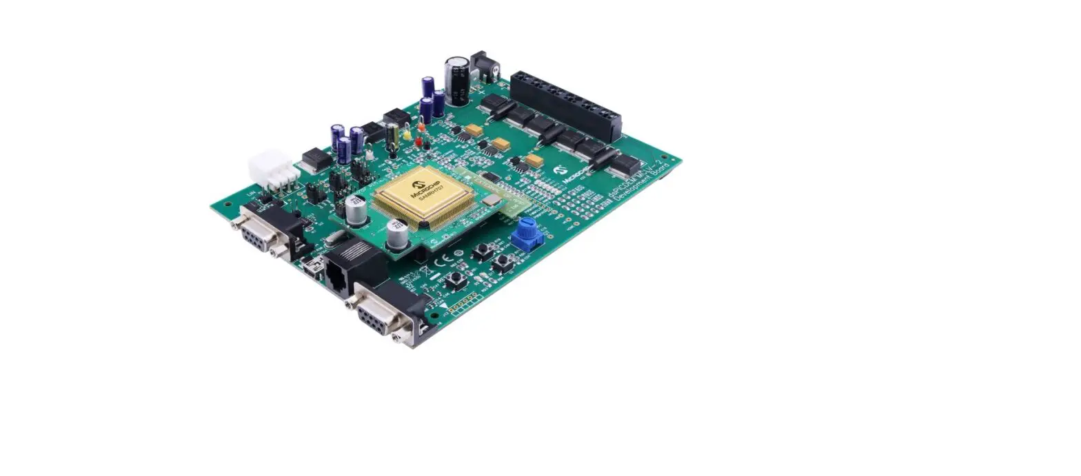 Microchip Samrh707 100-pin Motor Control Plug-in Module User Guide