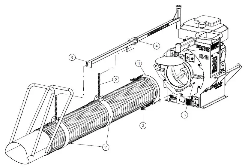 CRARY BEAR CAT-DL10-570cc-Briggs-and-Stratton-Vacuum-Shredder-10