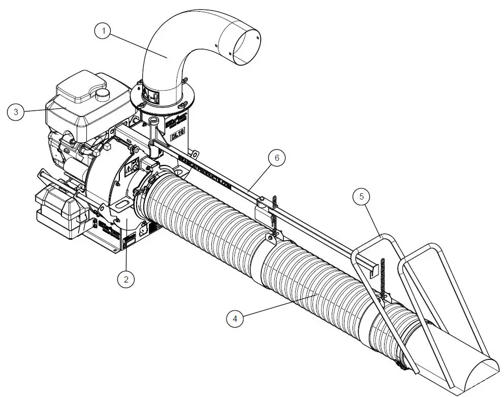 CRARY BEAR CAT-DL10-570cc-Briggs-and-Stratton-Vacuum-Shredder-12