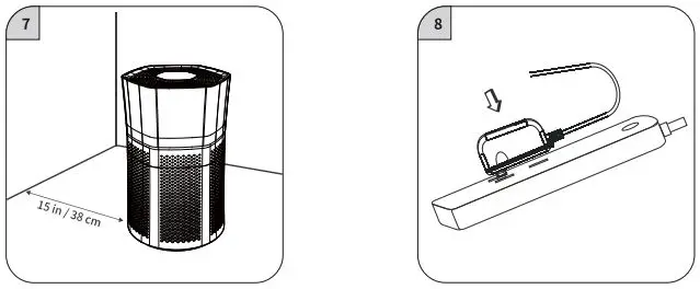DeedMo AP1188 Tower True Hepa Air Purifier-FIG9