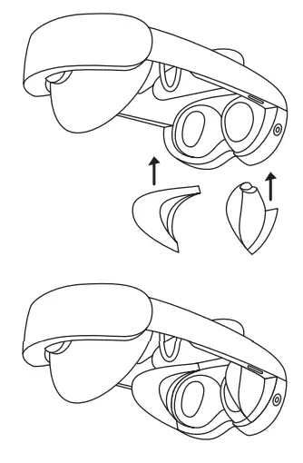 Meta DK94EC Quest Pro Virtual Reality Glasses 256GB - fig 7