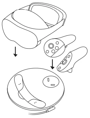 Meta DK94EC Quest Pro Virtual Reality Glasses 256GB - fig 8