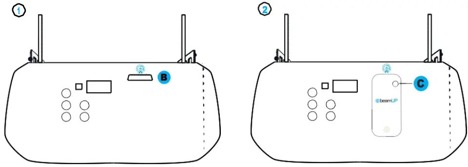 Install the beam Smart Controller