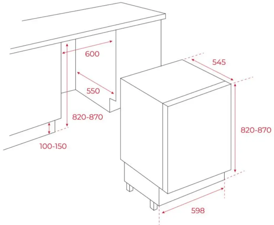 TEKA TFI3 130 D Built-Under Refrigerator fag1