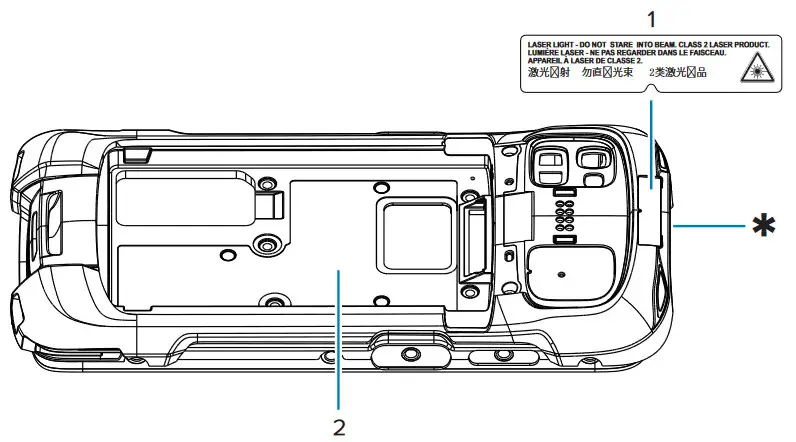 ZEBRA TC7301 Barcode Scanner - fig 1