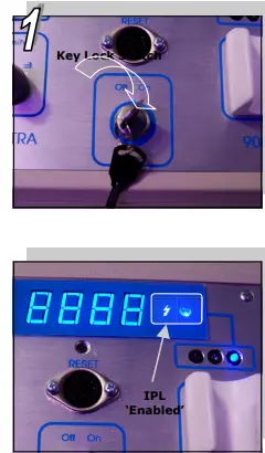 Avance Beauty IPL350-PRJ E-Light Flux Professional IPL Photo-Rejuvenation System - Startup