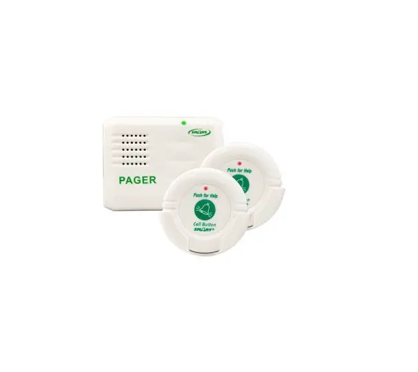 Smart Caregiver Tl-5102tp Pager With Call Buttons Quick Start Instructions