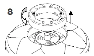 TotalPond 71927 Floating Fountain with LED Lights - Step10