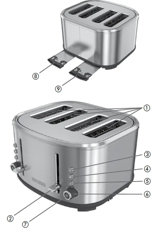 BLACK+DECKER-TR4310FBD-4-Slice-Extra-Wide-Slot-Toaster-fig-5