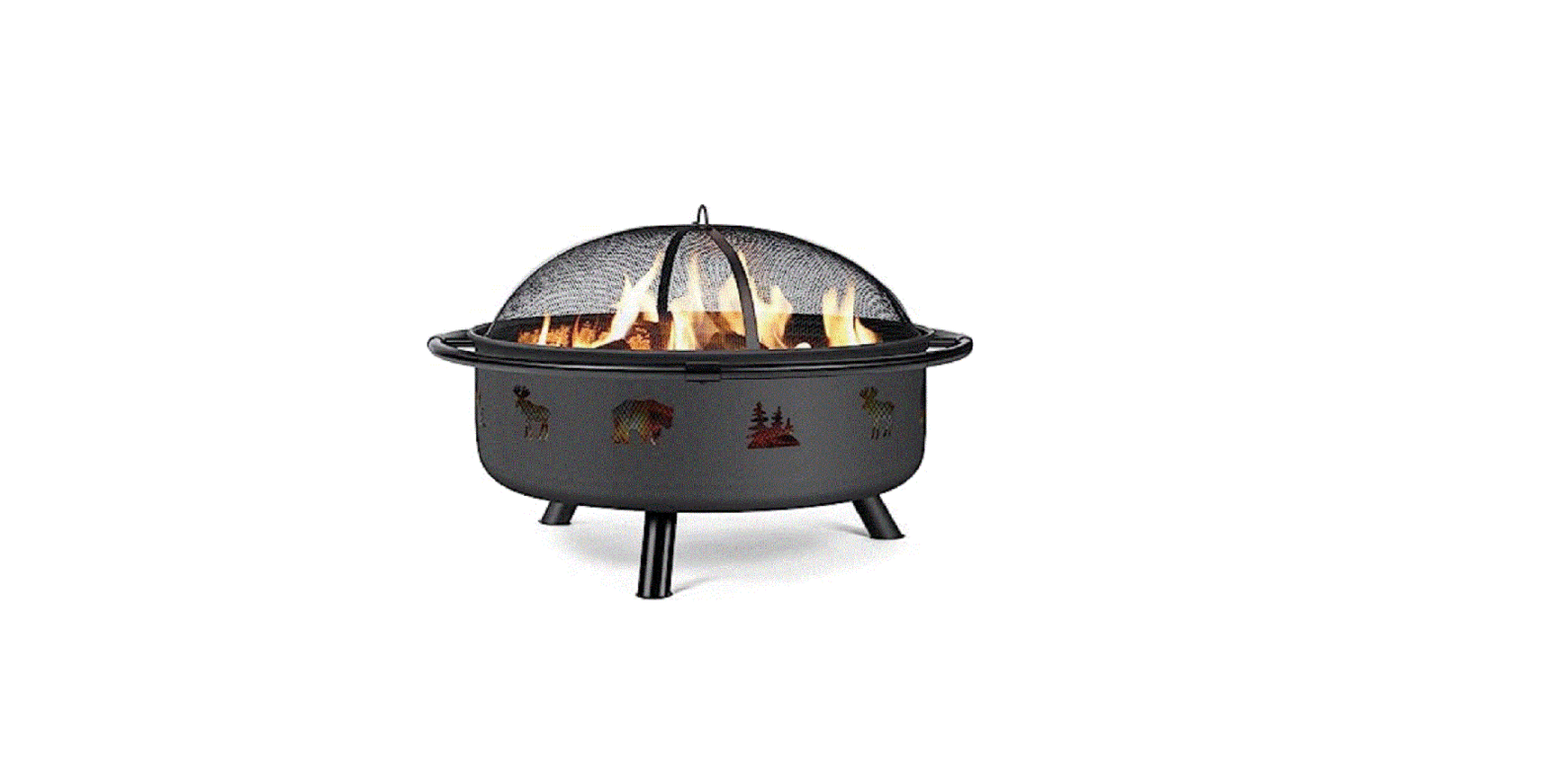 Sunnydaze Decor Nb-sms202 Steel Cosmic Outdoor Wood Burning Fire Pit Instruction Manual