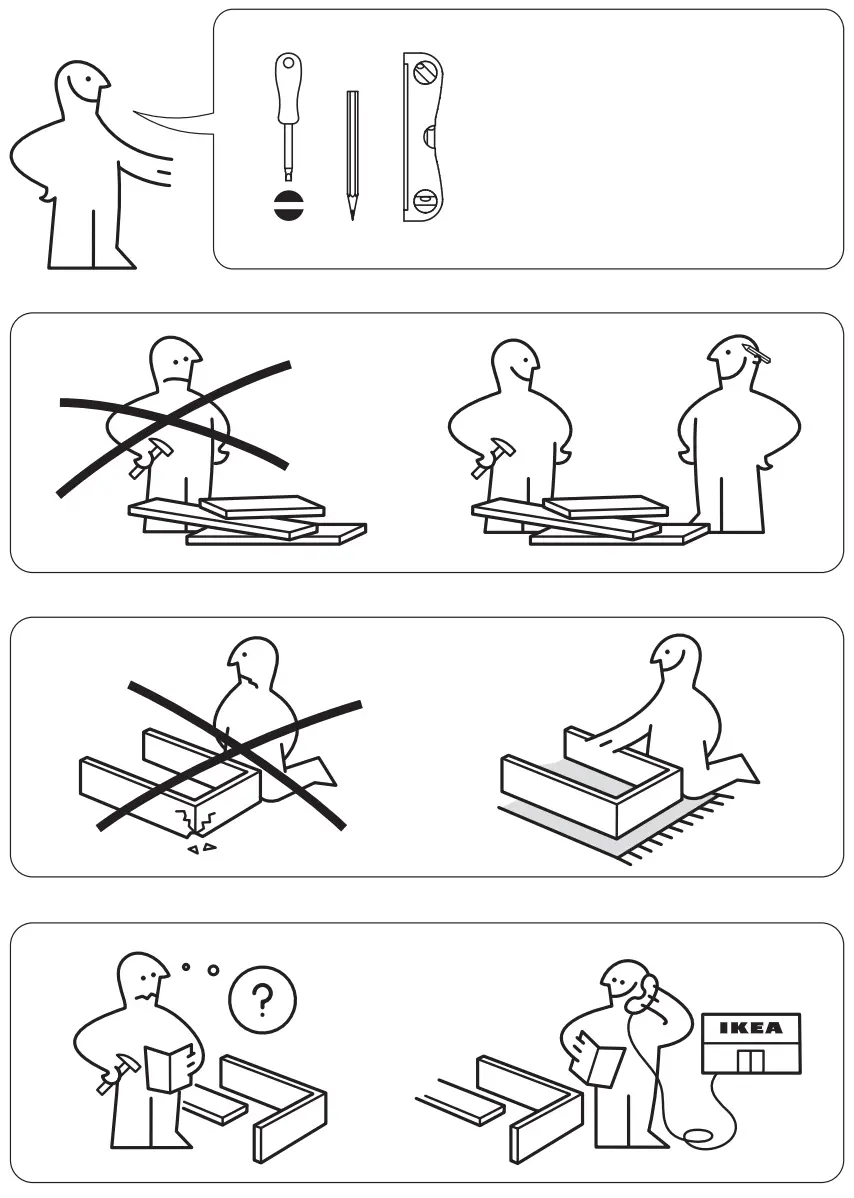 IKEA ENHET Corner Kitchen Anthracite Concrete Effect - fig