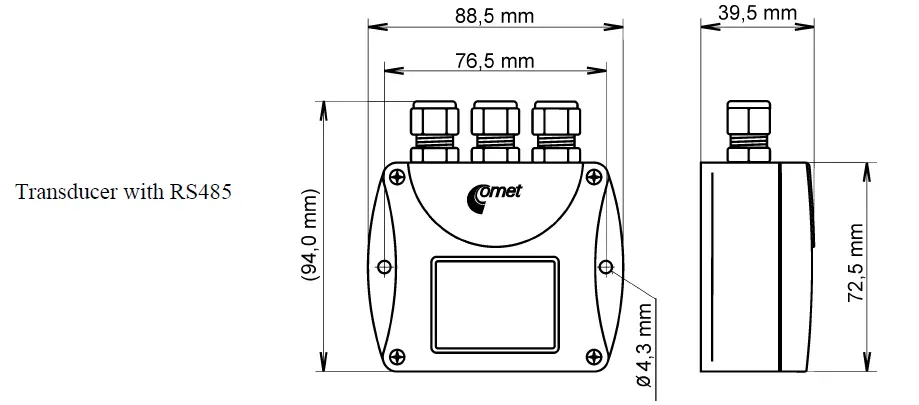 COMET SYSTEM T4311 Programmable Temperature Transducer-fig-2