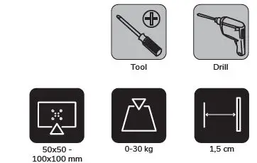 Neomounts-FPMA-W25BLACK-TV-Monitor-Wall-Mount-01