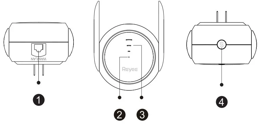 Reyee-REX12-WiFi-Extender-Booster-Signal-Repeater-Fig-1