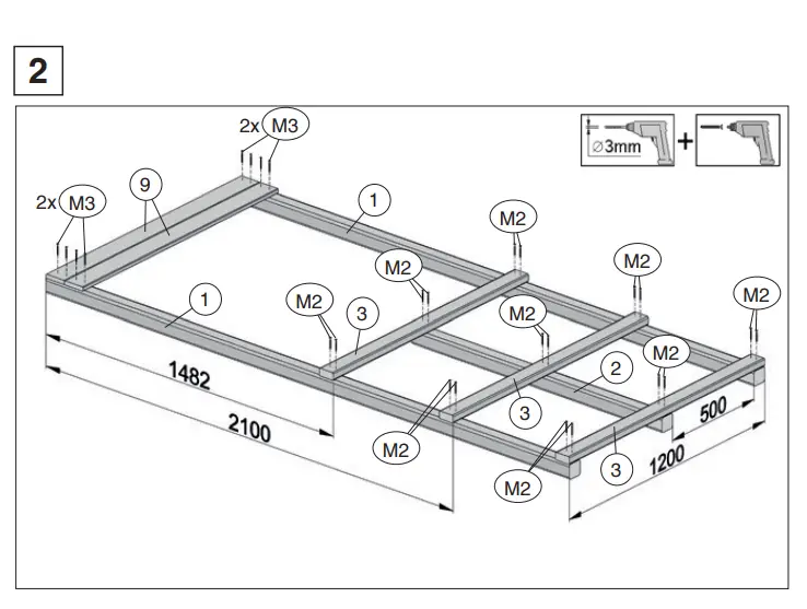 weka 816 1002 00 00 Children Play Tower - Parts 7